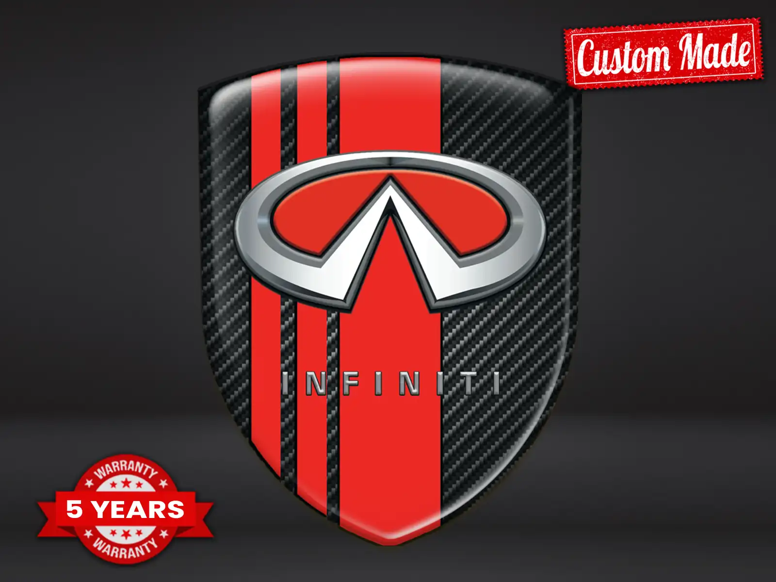 Infiniti Décalcos Vitre Auto Élégants Max Pro Version Robuste